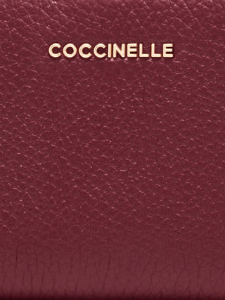 Portefeuille Coccinelle Metallic Soft Small - E2MW511D101