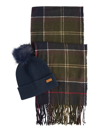 Barbour Beanie Scarf Set - LGS0054