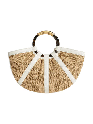 Borsa Coccinelle SHELL STRAW BIG - E1U5D180101