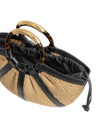 Borsa Coccinelle SHELL STRAW BIG - E1U5D180101