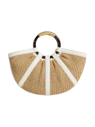 Borsa Coccinelle SHELL STRAW - E1U5D180201