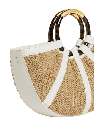 Borsa Coccinelle SHELL STRAW - E1U5D180201