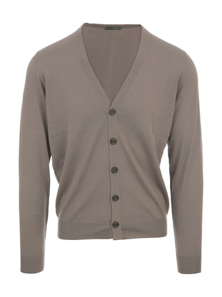 Cardigan Drumohr taupe