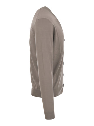 Cardigan Drumohr taupe