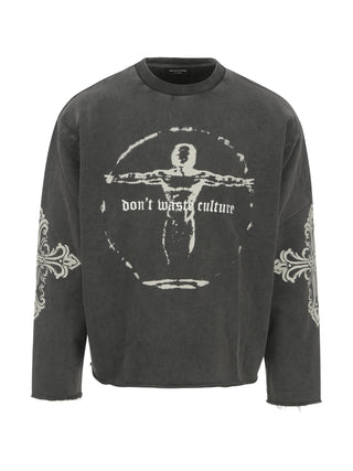 Sweatshirt Don't Waste Culture - XAVIRA