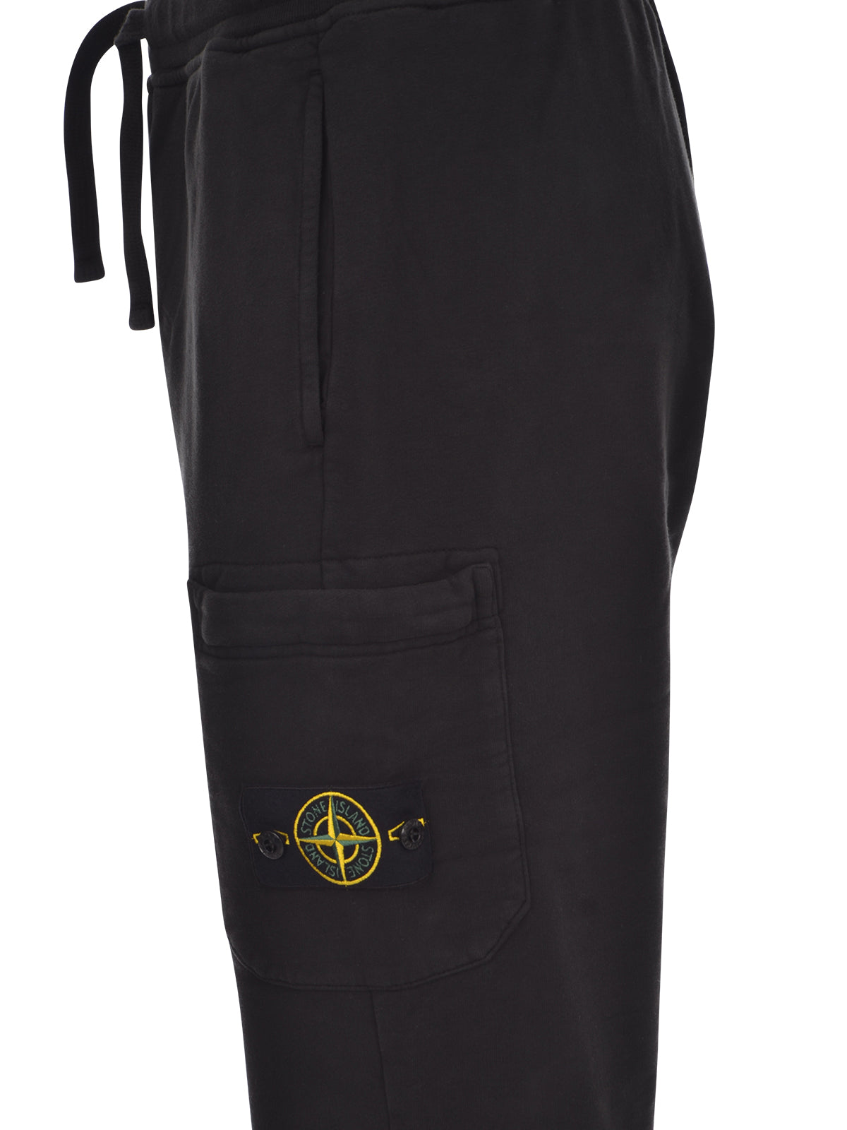 Stone island black discount joggers