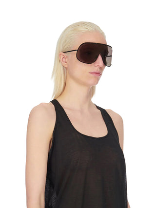 Occhiali da sole Rick Owens Drkshdw - SHIELD GBLKG