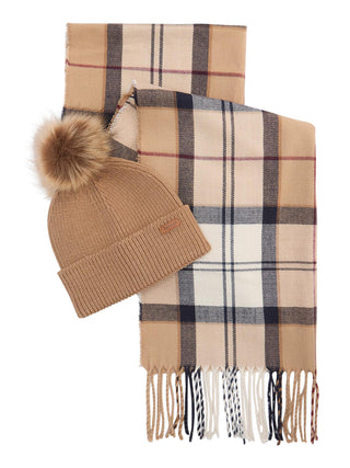 Barbour Mütze Halstuch Set – LGS0054