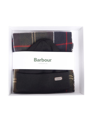 Barbour Mütze Halstuch Set - MGS0079